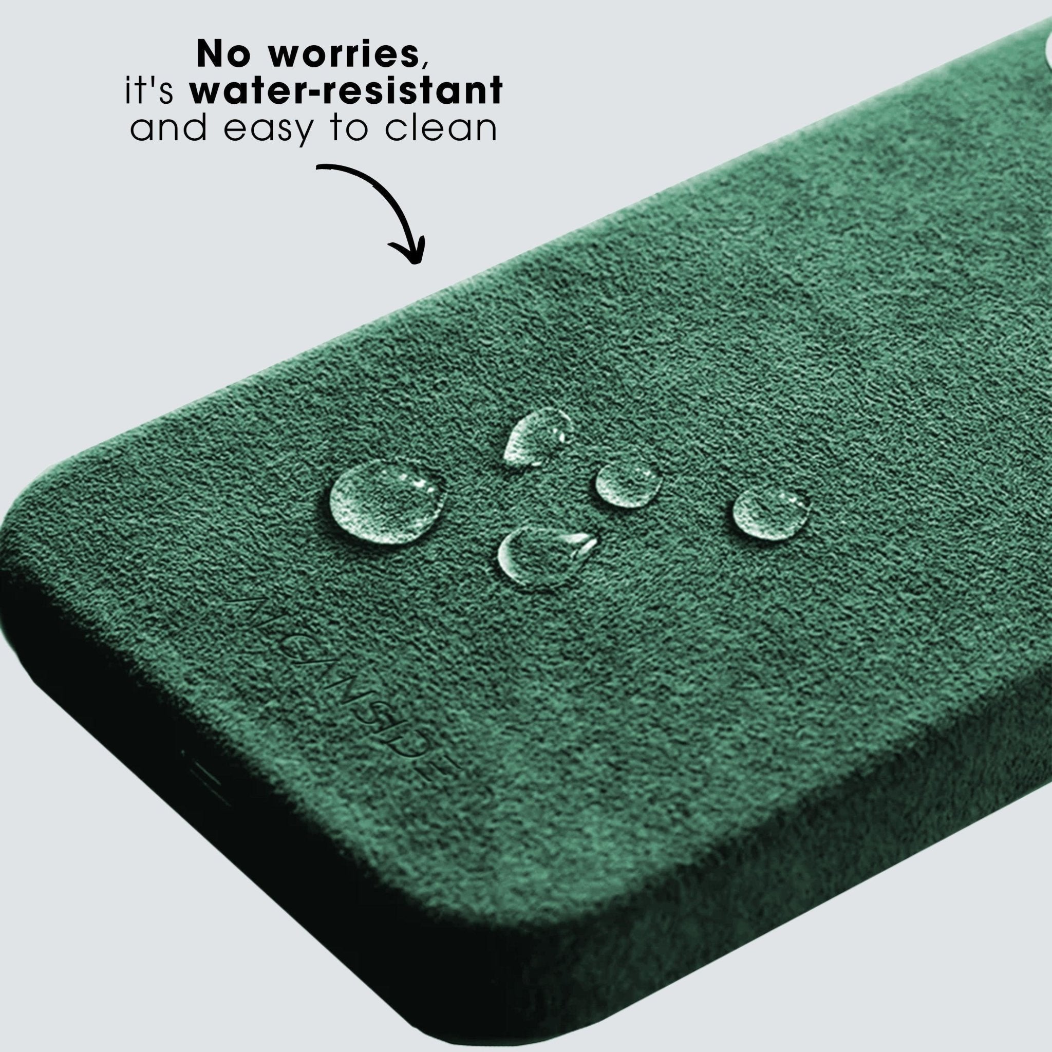 iPhone 13 - Alcantara Case - Midnight Green - Alcanside