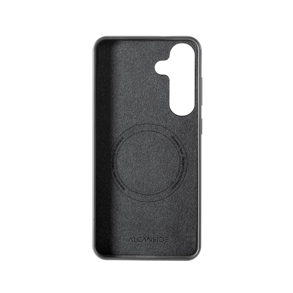 Samsung Galaxy S25 Plus - Alcantara Back Cover - Space Grey - Alcanside