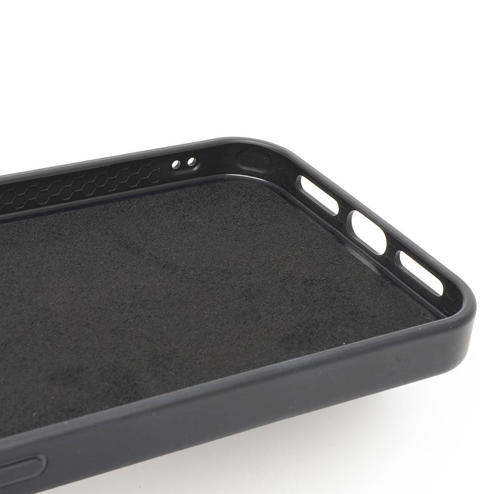 iPhone 12 & 12 Pro - Alcantara Back Cover - Midnight Green - Alcanside