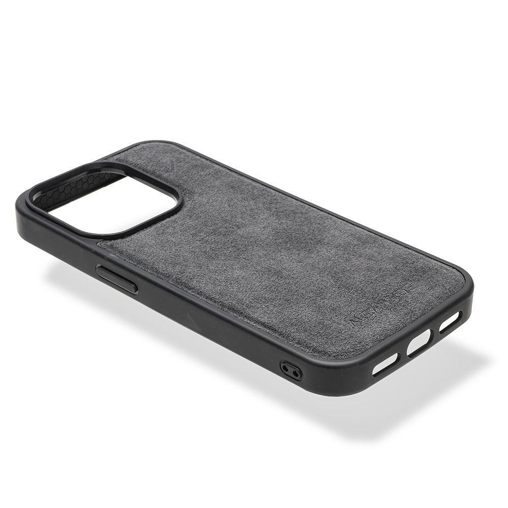iPhone 13 Pro Max - Alcantara Back Cover - Space Grey - Alcanside