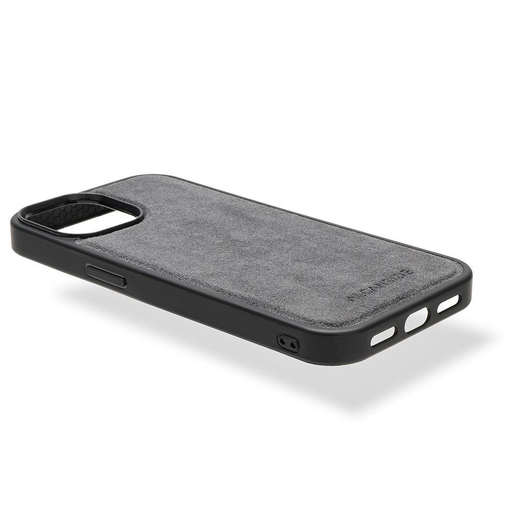 iPhone 15 Plus - Alcantara Back Cover - Space Grey - Alcanside