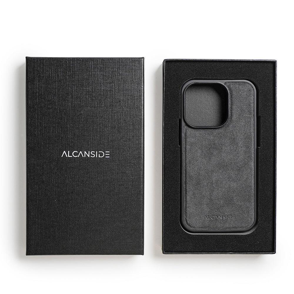 iPhone 16 Pro Max - Alcantara Back Cover - Nardo Gray - Alcanside