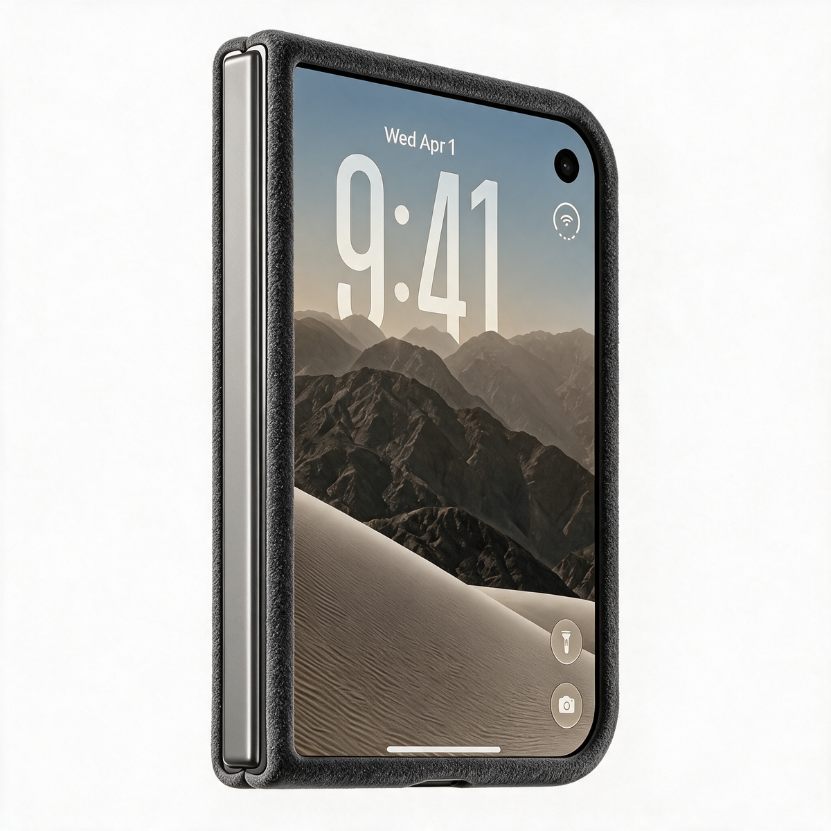 iPhone Duo - Alcantara Case - Space Grey - Alcanside