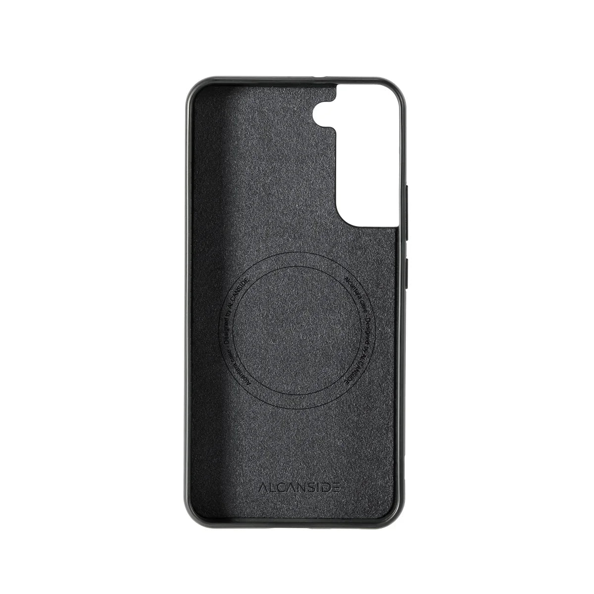 Samsung Galaxy S21 - Alcantara Back Cover - Space Grey - Alcanside