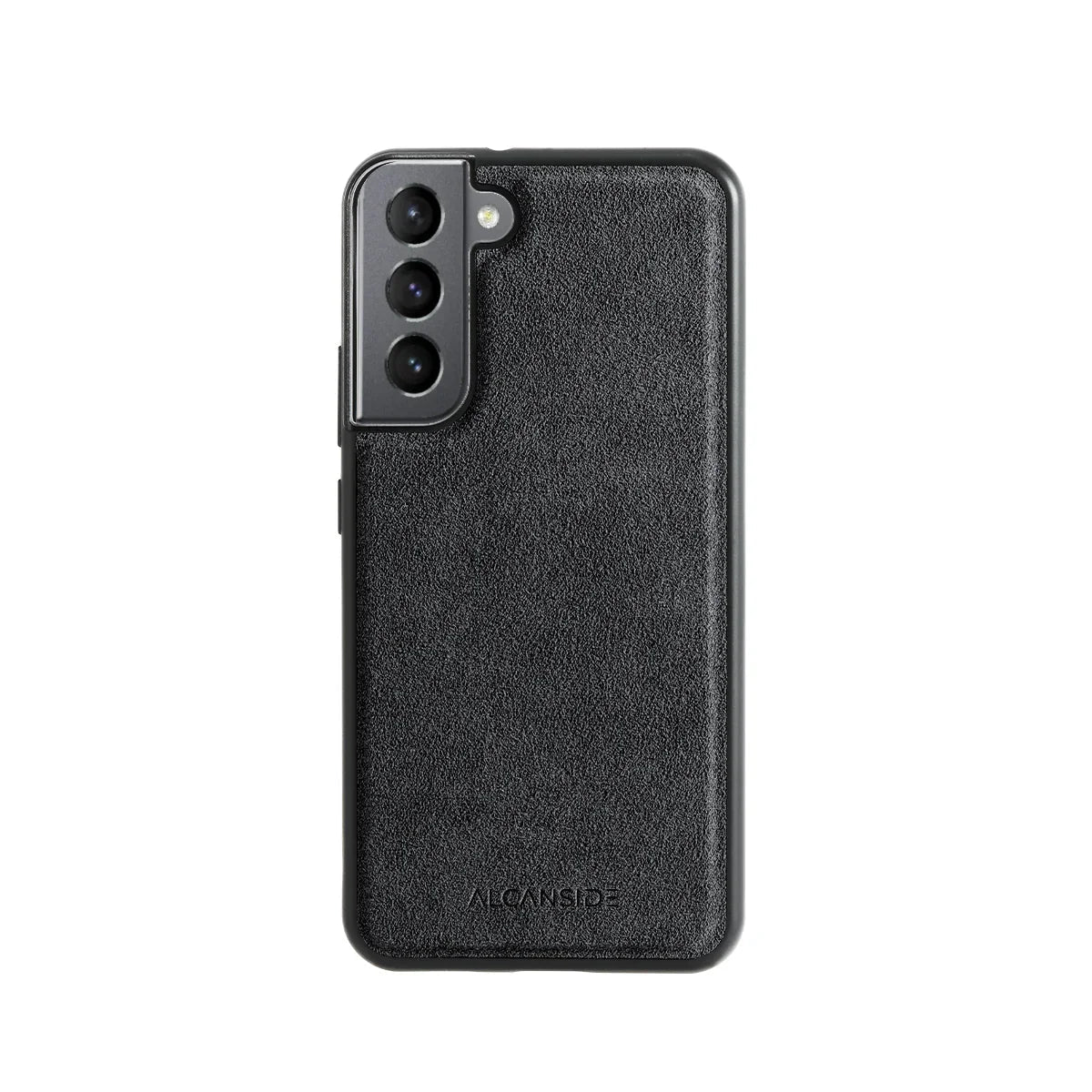 Samsung Galaxy S21FE - Alcantara Back Cover - Space Grey - Alcanside