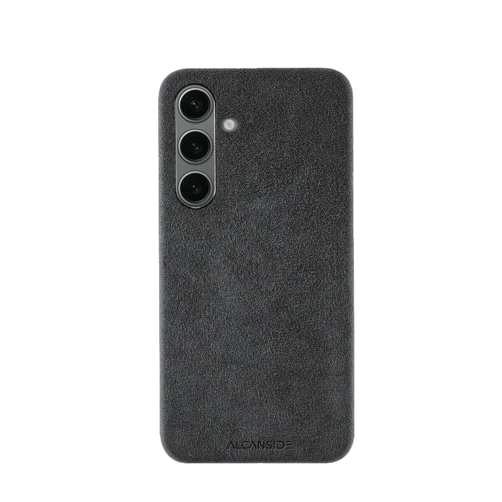 Samsung Galaxy S24 - Alcantara Case - Space Grey - Alcanside