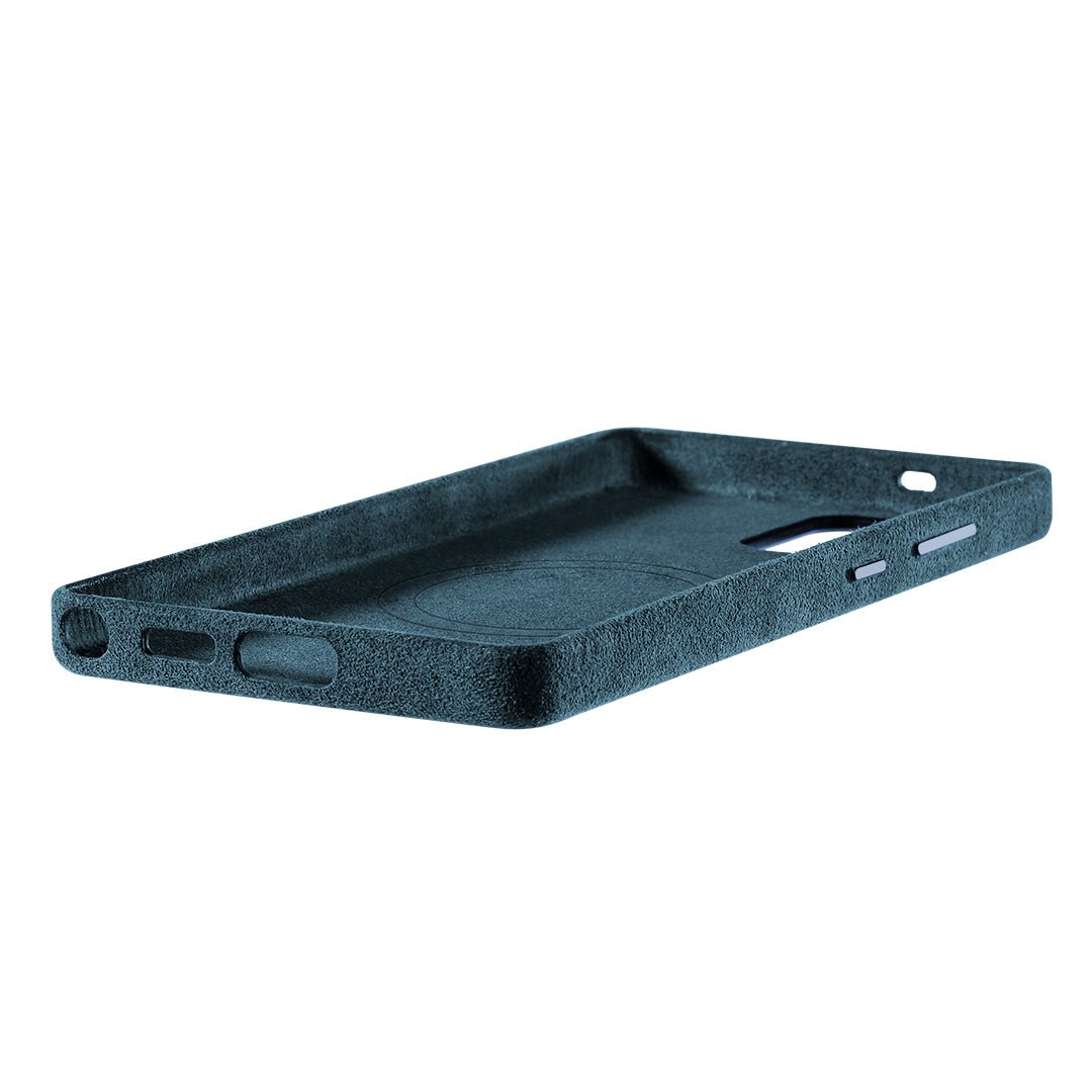 Samsung Galaxy S24 Ultra - Alcantara Case - Ocean Blue - Alcanside