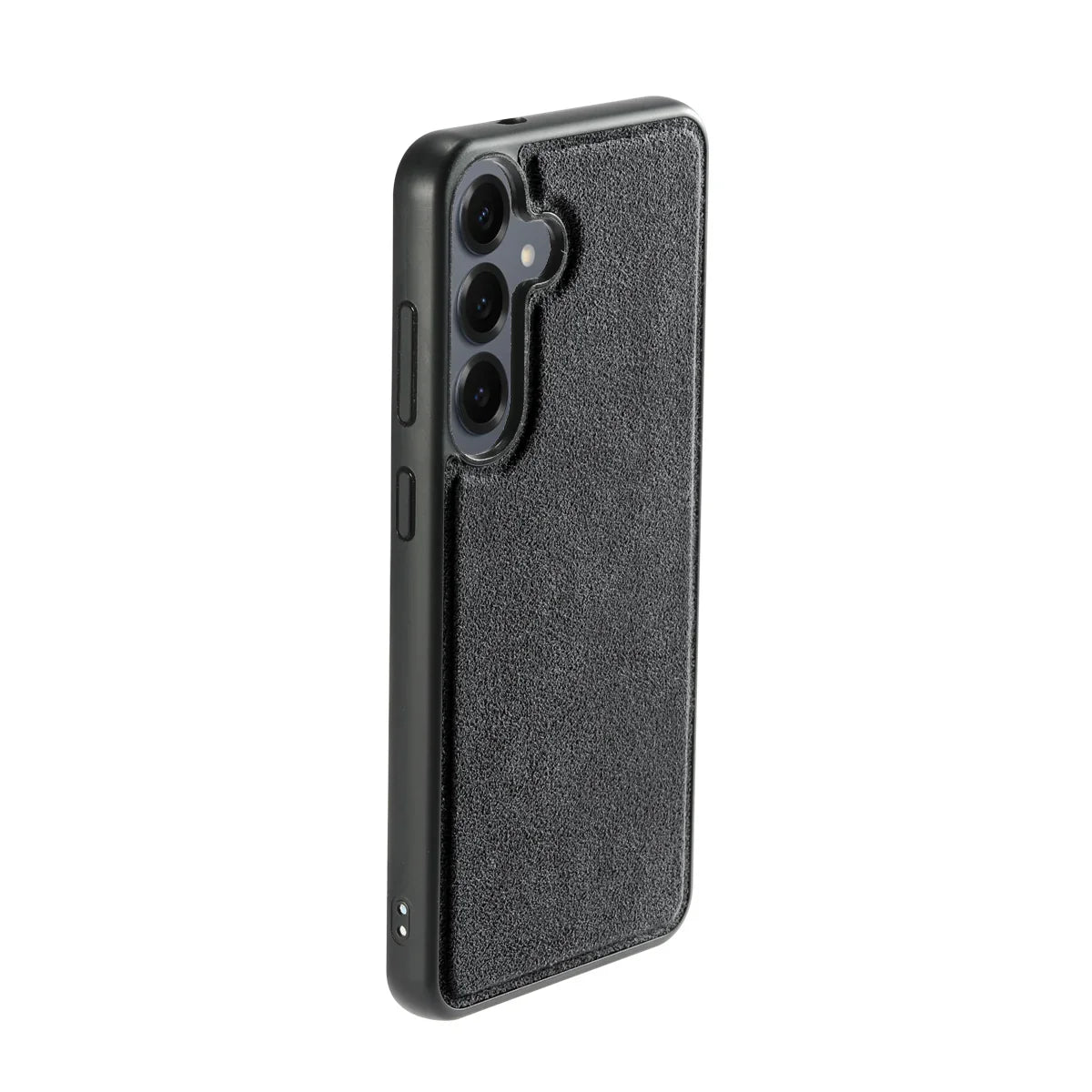 Samsung Galaxy S25 Plus - Alcantara Back Cover - Space Grey - Alcanside